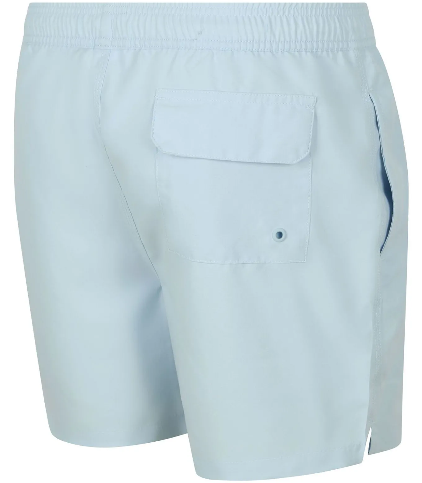 Zwemshort Logo Lichtblauw