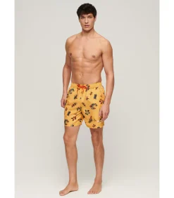 Zwemshort met Hawaii-print