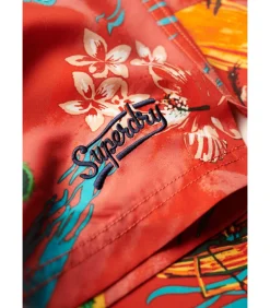 Zwemshort met Hawaii-print