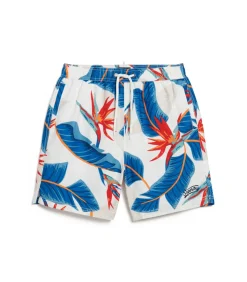 Zwemshort met Hawaii-print