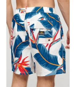Zwemshort met Hawaii-print
