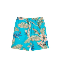 Zwemshort met Hawaii-print