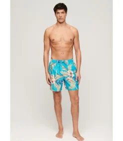 Zwemshort met Hawaii-print