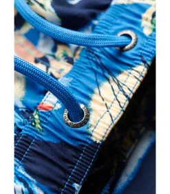Zwemshort met Hawaii-print